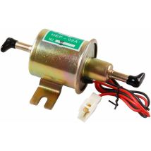 Universal Automotive Modifié HEP-02A 12V Heavy Duty Pompe à carburant électrique Métal Pour Essence et diesel(D'or)