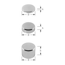 Universal aveugle Stedo 400954 laiton chromé, h 15 mm, p 80 mm