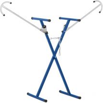 MSW - Universal Bodyshop Paint Prep Bumper Stand 140Kg With Adjustable Tressle And Arm