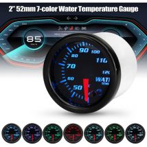 Universal Car Auto 2 inch 52mm LED Gauge Boost Bar/PSI/Water Temp/Oil Pressure/Oil Temp/Tachometer/Volt/Vacuum Gauge