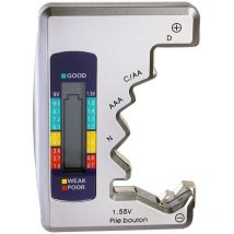 Tinor - Universal Digital Battery Tester for aa aaa cdn 9V 1.5V Button Cell Mini Batteries