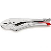 40 04 250 Gripzange Gerade Mit Prismenaussparung 0 - 35 Mm 250 Mm - Knipex