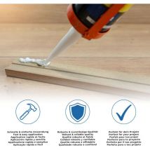 Universal - Holzecken 19 x 19 x 60 Innen / Außen / Endstücke - Luna