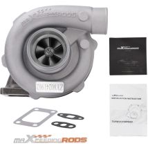 Maxpeedingrods - Universal T3 T4 T04E Turbo .57 a/r Oil Cooled 5 Bolts Flange for 1.6-2.3L 400hp