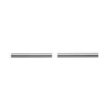 Universal tube cuivre 455002 8x500 mm, chromé, sans évasement des deux côtés