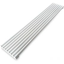 Grille d'aération pour fours et réfrigérateurs en blanc (60x12x2cm) micel 94511