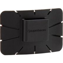 Suprabeam - Alsafix Universalhalter passend zu led Stirnlampen, Helmhalterung mit Klebeband, Kunststoff schwarz