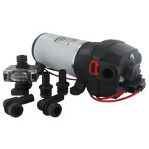 Universalpumpe 12v / 15a Für Sprühgeräte – Pumpenfördermenge 17 L/min. Ausgangsdruck 2,8 Bar/max. Ein/ausgang 3/