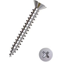 Connex - Universalschrauben 3.0 x 25 mm pz 1 Senkkopf - 130 Stk. Holzschrauben