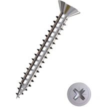 Universalschrauben 3.5 x 20 mm pz 2 Senkkopf - 750 Stk. Holzschrauben - Connex