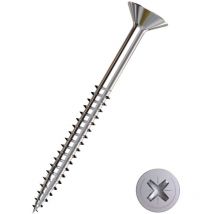Universalschrauben 5.0 x 40 mm pz 2 Senkkopf - 75 Stk. Holzschrauben - Connex