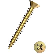Universalschrauben 5.0 x 60 mm pz 2 Senkkopf - 50 Stk. Holzschrauben - Connex