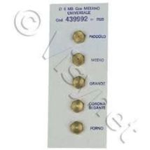 Gicleurs gaz naturel 6 mb – 8014025027012 – Pièces détachées pour four, cuisinière – Universel