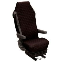 Universelle Housse Htc Equipements Für Lkw-sitz Aus Schwarzem, Gepolstertem Baumwollstoff, 80% Baumwolle Und 20% Polyester