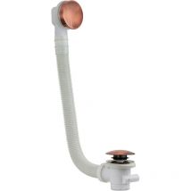 Universelle Kupferablaufsäule Für Badewanne Vicario 1011/120.03 Kupfer