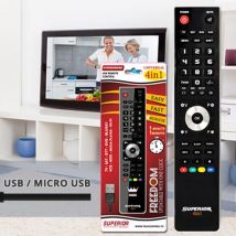 Usb 4in1 Black Tv Programmierbare Steuerung Superior Freedom-usb-4:1