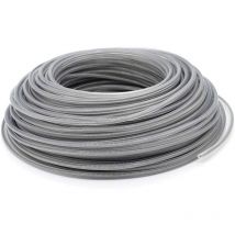 Komiro - Universeller Rasentrimmerfaden, 3,0 mm Stahl-Trimmerfaden, robuster Freischneider-Stahldraht für Bump-Head-Gartenrasenmäher