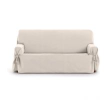 Universeller Sofabezug Levante beige 140/180 mit Schnürsenkeln