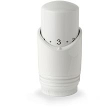 Universeller Thermostatkopf für Heizkörper, mattweiße Farbe, M30 x 1,5 APM 2 tt bb weiß matt