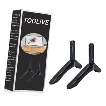 Universal tv Standfüße Füße Fernseher Beine für 32-65 Zoll Flach Curved tv Ständer Standfuss Fuß Fernseh Fuss Höhenverstellbar Maximale Tragfähigkeit