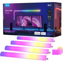 LED-Wandleuchte Glide Wall Light (4+1), eek: g, smart, rgb, dimmbar, weiß - Govee