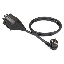 Nrgkick - 20001005 cable de transmission Black Plug type e+f