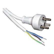 Unknown Roline Power Cable White 6 m Power Plug Type k, 787556 (Plug Type k) (30.16.9035)