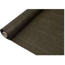 Faura - Unkrautnetz 100 g/m² braun 1 x 100 m