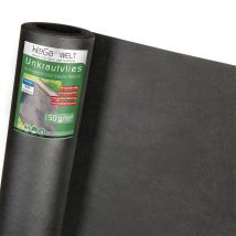 Haga - Unkrautvlies 150g/m² 2mx10m Gartenvlies Unkrautflies Als Kiesunterlage