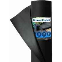 Unkrautvlies Ground Control Schwarz 50 G/m² 150 X 450 Cm