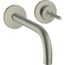 Axor - Uno - Mitigeur de lavabo encastré, nickel brossé 38116820