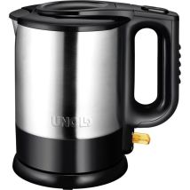 Wasserkocher 18015 Edelstahlgehäuse 1,5 L 2200 W Schwarz