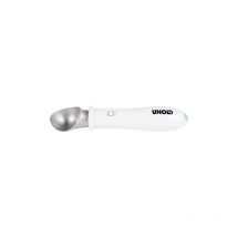 Cuillère à glace Carlo – Portionneur chauffant en plastique et acier inoxydable – 4 cm de hauteur – Idéal pour un usage quotidien