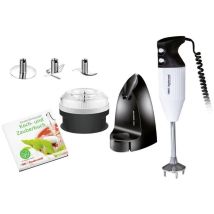 Esge 99205 Frullatore Ad Immersione 180 W Nero, Bianco, Bianco