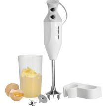 Esge M122 s Frullatore ad immersione 140 w con Shaker Bianco