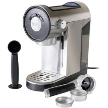 Macchina da caffè espresso Unold 28636 Piccopresso – 0,9 L – 1360 W – Nero, Acciaio inox