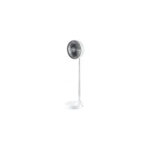 Unold - teleskop-venti - Ventilateur à lame domestique - Blanc - Sol - Aluminium - Plastique - 150 - 750 mm - Batterie (86720)