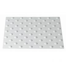 Duval - Waccess wattelez Aufmerksamkeitsstreifen 400x815 mm - Weiß - 630055B