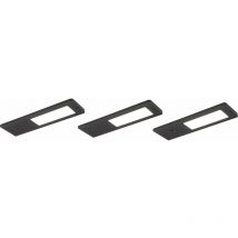 Unterbauleuchte Vega D-Motion 3er Set schwarz