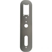 Dom – Unterlegplatten für EasyKey Slim Zutrittskontrollsystem – 314 x 73,2 x 1 mm – verzinkter Stahl