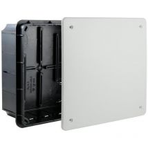 Unterputzdose PP/T – 160 x 160 x 70 mm – ABS/PS – IP 40 – für Elektroinstallationen in trockenen Räumen