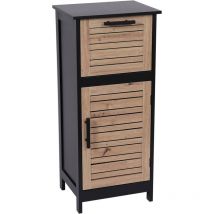 Unterschrank 1 tür 1 schublade mdf - bergen - Tendance