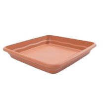 Untersetzer Für Eckigen Topf Modell "terra" 220mm Braun