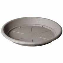 Untersetzer 'Tondo Basic'' für Pflanzentopf und Blumentopf -30 cm / Braun