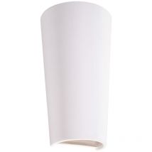 Lampada Da Parete Lampada Da Parete samir Lampada Da Parete In Ceramica Lampadina a led Geometrica Minimalista Installazione Facile Colore Grig