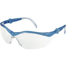 Occhiali di sicurezza ergonomici – 2675 – policarbonato blu – 160mm altezza, 80mm larghezza, 45mm profondità – L+D UPIXX