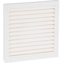 Markenartikel - upmann Grille de ventilation dn 125 blanc - 66031
