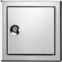 Revisionstür Softline Vierkantverschluss Edelstahl poliert 200x200 mm - Upmann