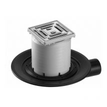 Upmann - Siphons de balcon et de terrasse DN70 mm / horizontal - 80121