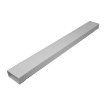 Tubi piatti 100 1 m m. Presa di corrente bianca - 66851 - Upmann